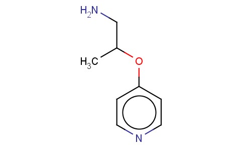 1-PROPANAMINE, 2-(4-PYRIDINYLOXY)-